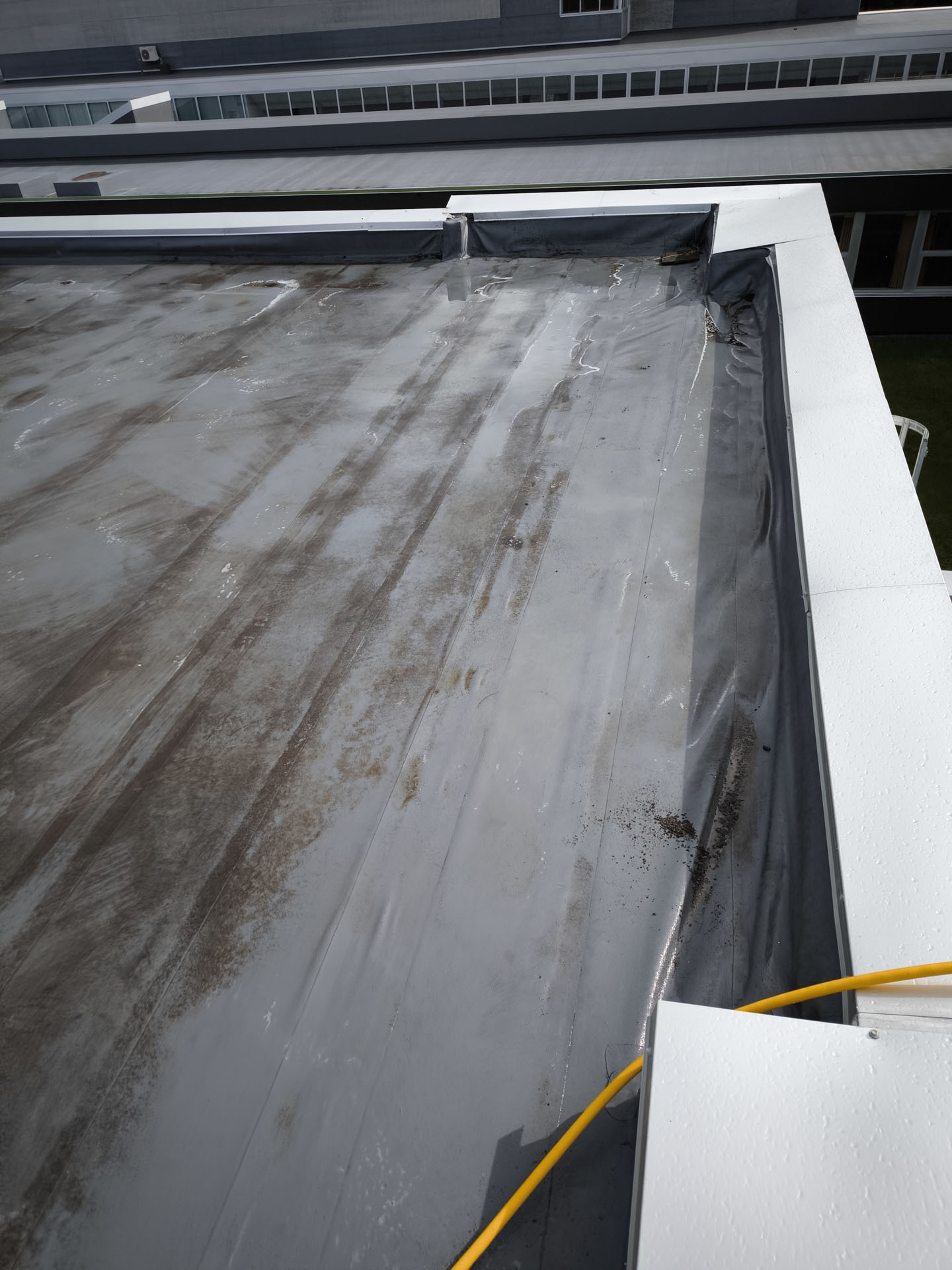 Takvask av Eid VGS før/under