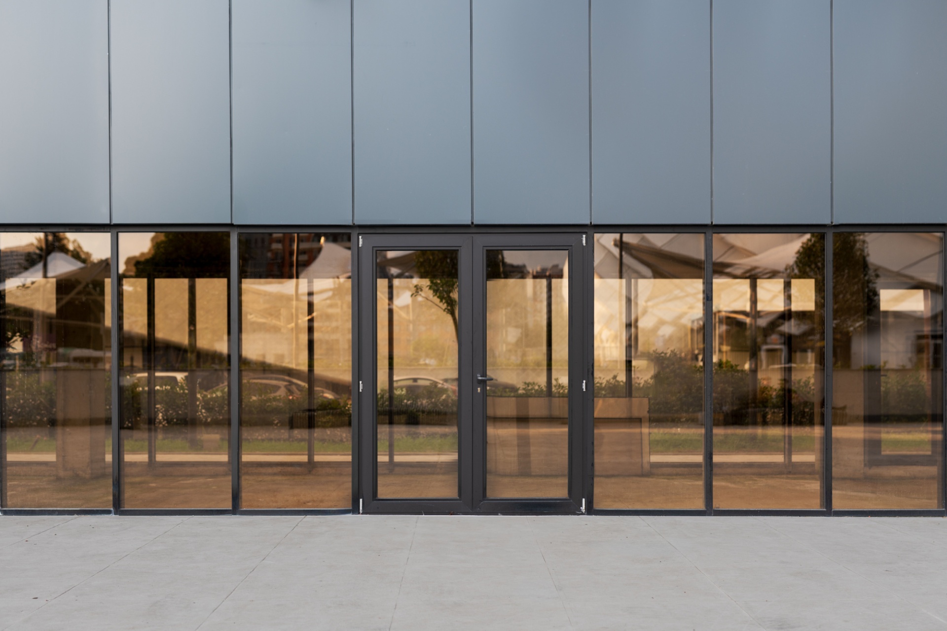 Vindusvask av næringsbygg